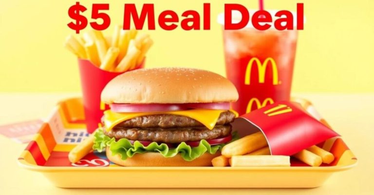 Mcdonald’s McChicken $5 Meal Deal Menu Prices USA 2025