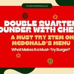 mcdonalds Double Quarter Pounder with Cheese