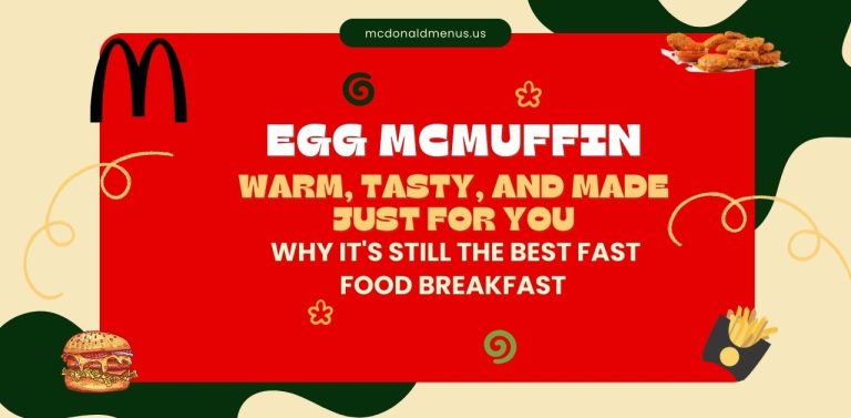 mcdonalds Egg McMuffin
