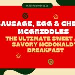mcdonalds Sausage, Egg & Cheese McGriddles