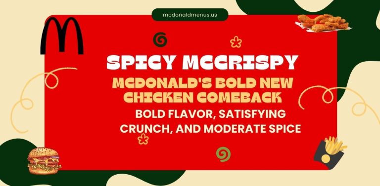 mcdonalds Spicy McCrispy us