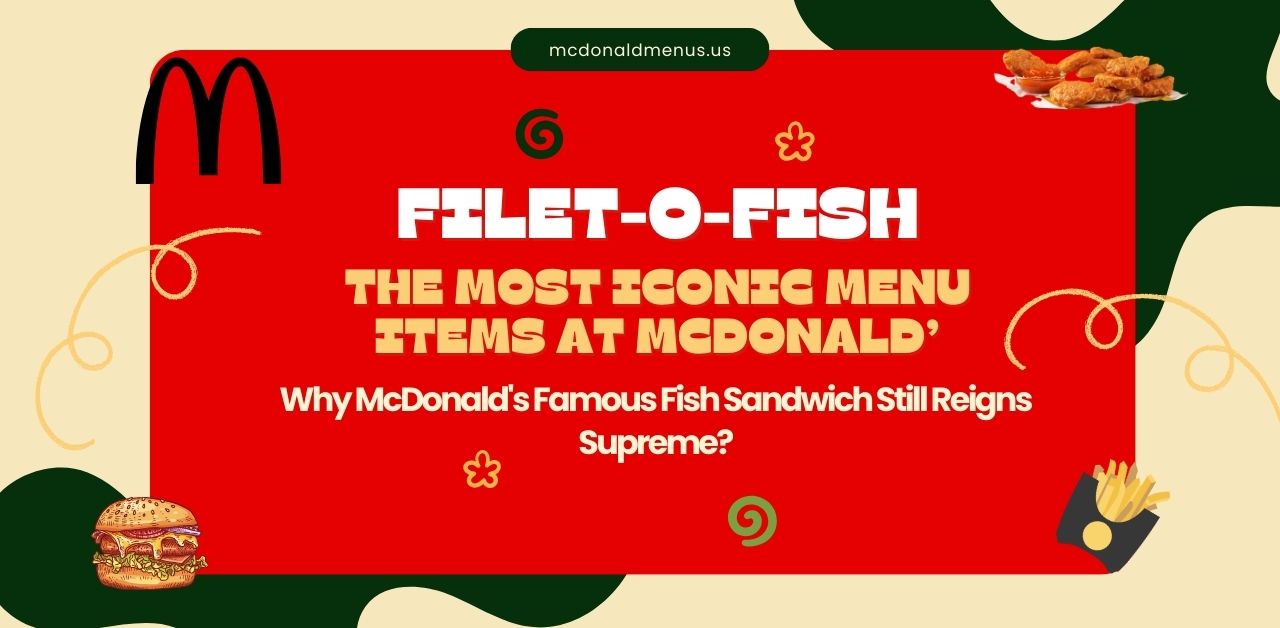 mcdonald's filet o fish usa menu