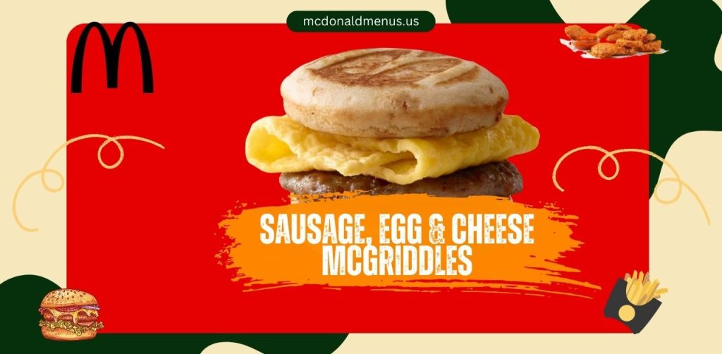mcdonalds Egg & Cheese McGriddles